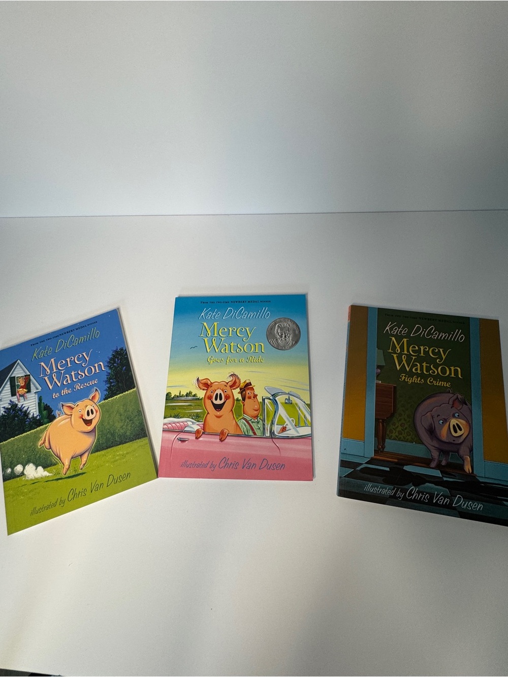 Kate DiCamillo Bundle - Mercy Watson Books 1-3. Preowned. Good condition.
